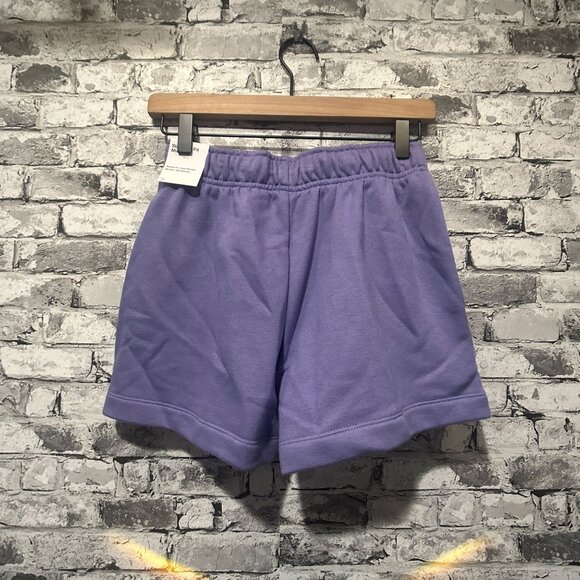 NWT Nike Women's Sportswear Club Fleece Mid Rise 3” Shorts Size Small - Picture 5 of 15